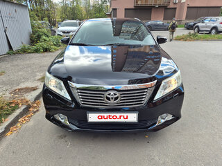 2012 Toyota Camry VII (XV50), чёрный, 1600000 рублей, вид 2