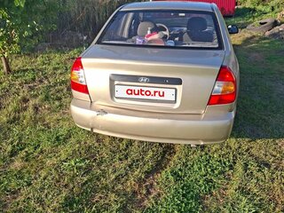 2005 Hyundai Accent ТагАЗ II, бежевый, 380000 рублей, вид 3