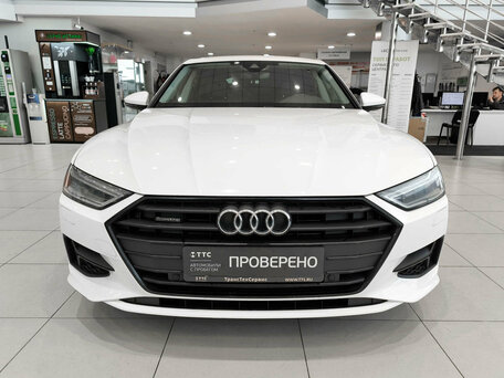 2022 Audi A7 45 TFSI II (4K), белый, 4499000 рублей, вид 2