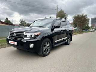 2014 Toyota Land Cruiser 200 Series Рестайлинг 1, чёрный, 4200000 рублей, вид 1