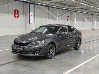 2014 Kia Optima III Рестайлинг, серый, 1195000 рублей, вид 1