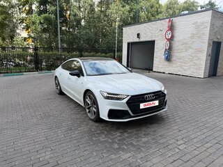 2022 Audi A7 55 TFSI II (4K), белый, 9000000 рублей, вид 2