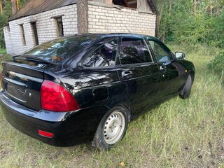 2011 Lada (ВАЗ) Priora I, чёрный, 310000 рублей, вид 4