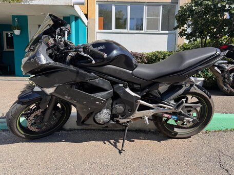 2013 Kawasaki ER-4F (Ninja 400R), чёрный, 360000 рублей, вид 4