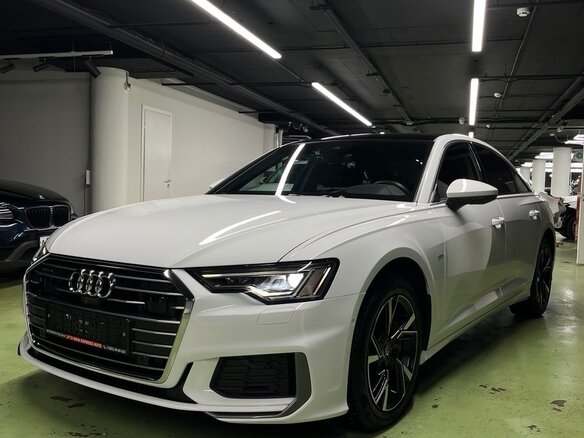 2020 Audi A6 40 TDI V (C8), белый - вид 30
