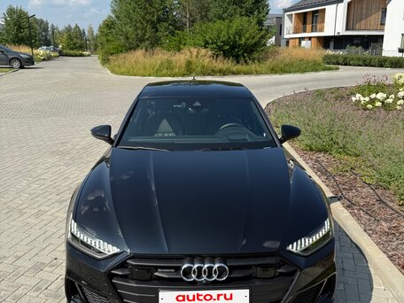 2022 Audi A7 55 TFSI II (4K), чёрный, 6500000 рублей, вид 5