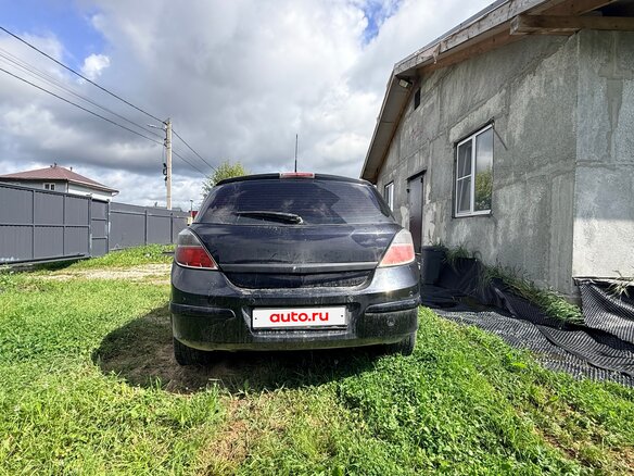 2007 Opel Astra H, чёрный, 285000 рублей - вид 4