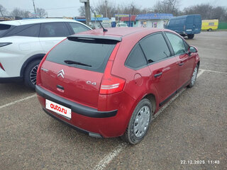 2008 Citroen C4 I Рестайлинг, красный, 520000 рублей, вид 4