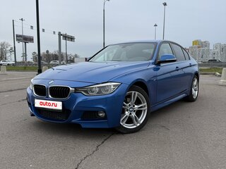 2016 BMW 3 серии 320i xDrive VI (F3x) Рестайлинг, синий, 2200000 рублей, вид 1