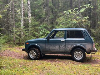1999 Lada (ВАЗ) 2121 (4x4) I Рестайлинг, зелёный, 210000 рублей, вид 3