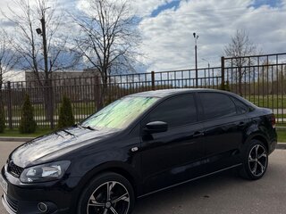 2012 Volkswagen Polo V, чёрный, 750000 рублей, вид 1