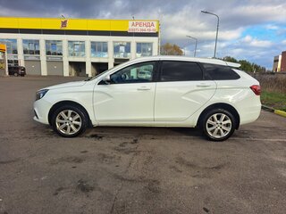 2019 Lada (ВАЗ) Vesta SW I, белый, 850000 рублей, вид 3