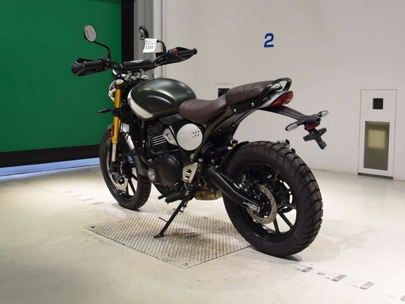 2025 Triumph Scrambler, зелёный, 695000 рублей - вид 5