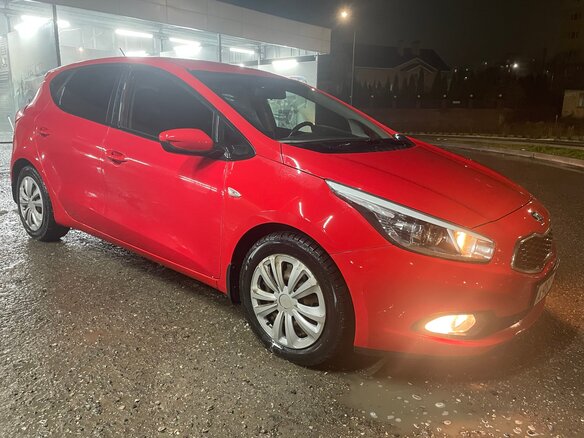 2014 Kia Ceed II, красный, 1190000 рублей - вид 2