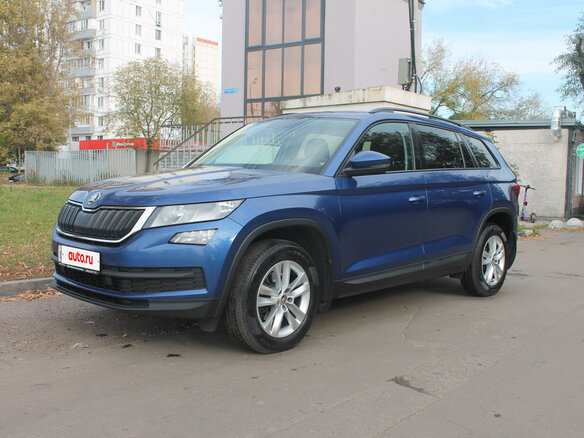 2019 Skoda Kodiaq I, синий - вид 3