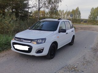 2015 Lada (ВАЗ) Kalina II, белый, 400000 рублей, вид 2
