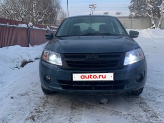 2014 Lada (ВАЗ) Granta I, синий, 360000 рублей, вид 2
