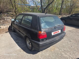 1993 Volkswagen Golf III, чёрный, 145000 рублей, вид 4