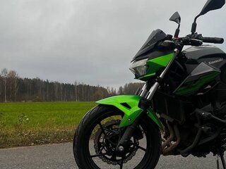 2019 Kawasaki Z 400, зелёный, 550000 рублей, вид 2