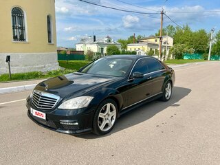 2009 Mercedes-Benz S-Класс 320 V (W221), чёрный, 1400000 рублей, вид 2