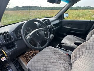 2002 Honda CR-V II, чёрный, 510000 рублей, вид 4
