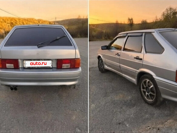 2003 Lada (ВАЗ) 2114, серый, 180000 рублей - вид 1