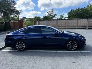 2020 Hyundai Sonata VIII (DN8), синий, 2580000 рублей, вид 4