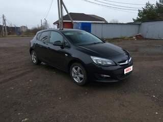 2014 Opel Astra J Рестайлинг, чёрный, 750000 рублей, вид 4