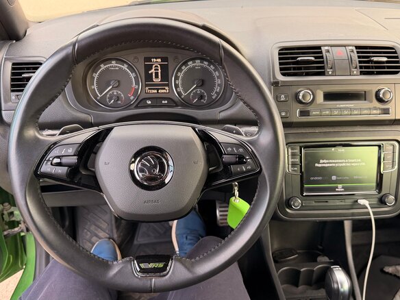 2010 Skoda Fabia RS II, зелёный, 850000 рублей - вид 9