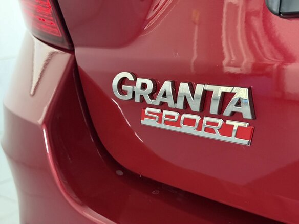 2025 Lada (ВАЗ) Granta Sport I Рестайлинг, красный, 1657000 рублей - вид 10