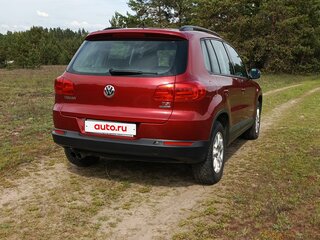 2011 Volkswagen Tiguan I Рестайлинг, красный, 1250000 рублей, вид 5
