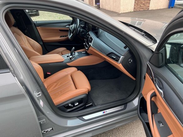 2021 BMW 5 серии 530d xDrive VII (G30/G31/G38) Рестайлинг, серый, 5950000 рублей - вид 8