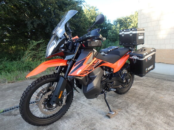 2021 KTM 890 Adventure, оранжевый, 1110000 рублей - вид 8