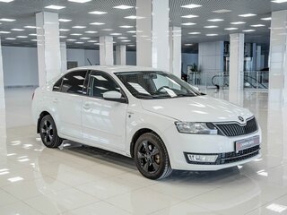 2015 Skoda Rapid I, белый, 612000 рублей, вид 3