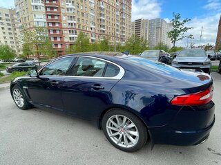 2013 Jaguar XF I Рестайлинг, синий, 2030000 рублей, вид 4