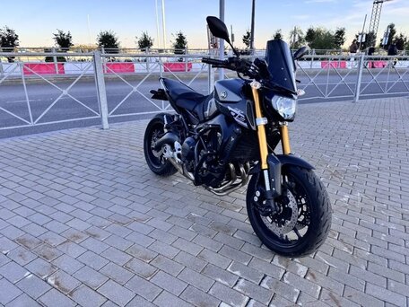 2014 Yamaha MT-09 (FZ-09), чёрный, 680000 рублей, вид 1