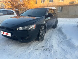 2009 Mitsubishi Lancer X, чёрный, 690000 рублей, вид 1