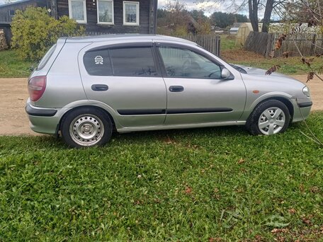 2001 Nissan Almera II (N16), серебристый, 270000 рублей, вид 4