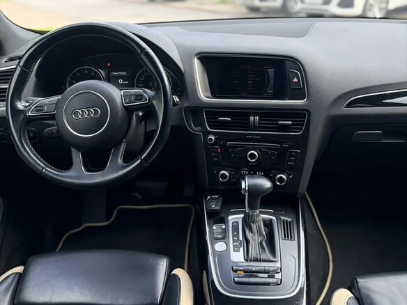 2014 Audi Q5 I (8R) Рестайлинг, синий, 2220000 рублей - вид 19