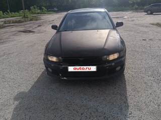 2002 Mitsubishi Galant VIII Рестайлинг, чёрный, 155000 рублей, вид 1