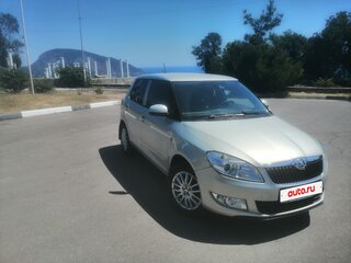 2013 Skoda Fabia II Рестайлинг, серебристый, 630000 рублей, вид 1