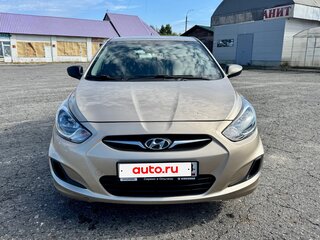 2013 Hyundai Solaris I, бежевый, 749000 рублей, вид 2