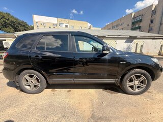 2008 Hyundai Santa Fe II, чёрный, 950000 рублей, вид 4