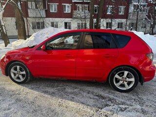 2006 Mazda 3 I (BK) Рестайлинг, красный, 350000 рублей, вид 3