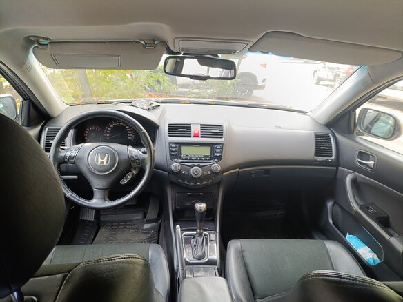 2007 Honda Accord VII Рестайлинг, серебристый, 910000 рублей - вид 10
