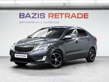 2012 Kia Rio 4-speed III, серый, 649000 рублей, вид 1