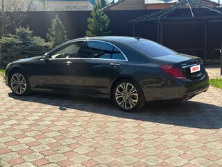 2015 Mercedes-Benz S-Класс 500 Long VI (W222, C217), чёрный, 3599000 рублей, вид 3
