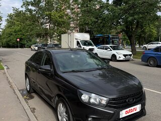 2018 Lada (ВАЗ) Vesta I, чёрный, 870000 рублей, вид 2