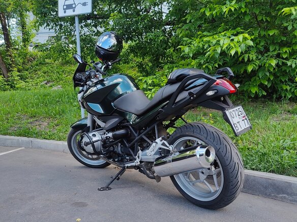 2008 BMW R 1200 R, зелёный, 500000 рублей - вид 10