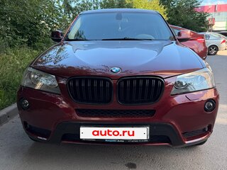 2012 BMW X3 28i xDrive II (F25), красный, 1100000 рублей, вид 4